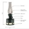 Rechargeable oil led lamp