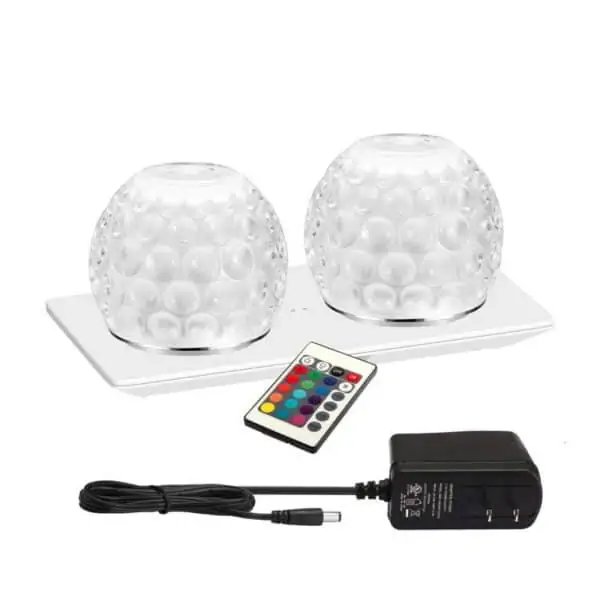 charging base wireless table lights
