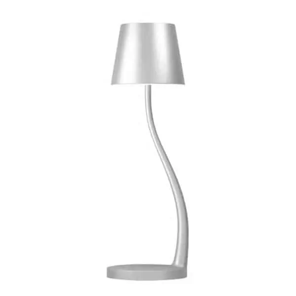 Modern Table Lamp silver