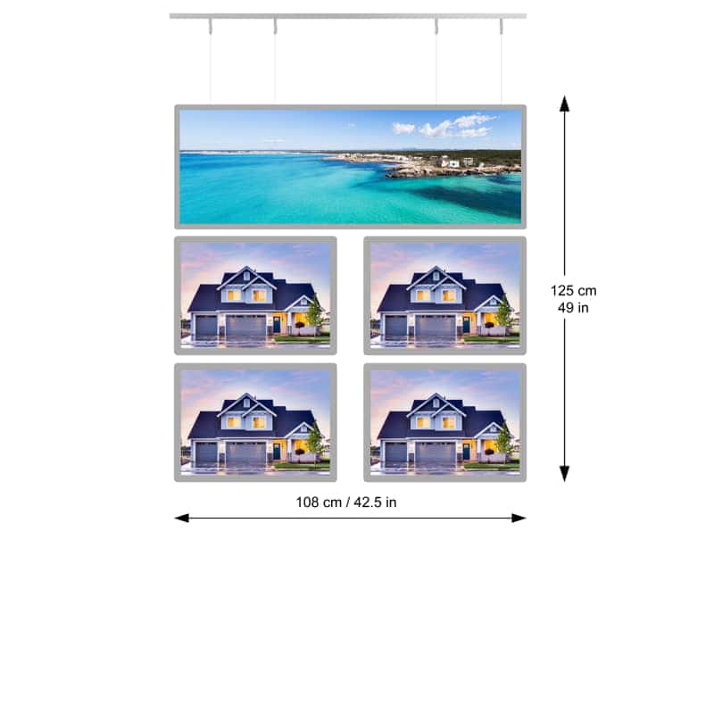 Best Real Estate Backlit Banner - NegoLuz UK Porte Affiche Panoramique 1lh4a3
