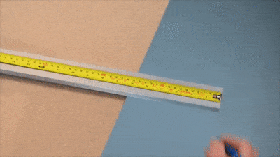 Couper Rail Porte Affiche Vitrinegif