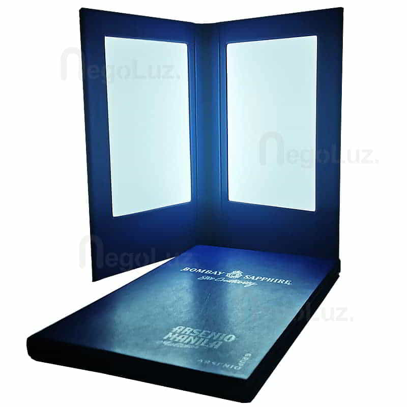 Hotel Menu Lumineux Led