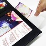 Light Menu Holder
