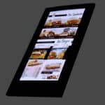 Single Page Led Menu