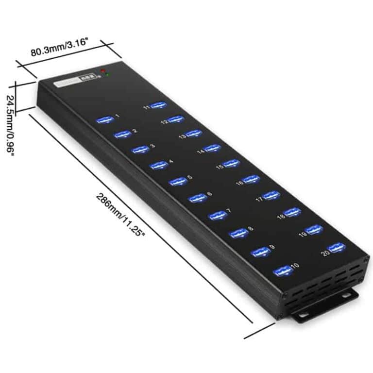USB Multiport Charger Table Lamp & Menu Holder 2025 NegoLuz UK