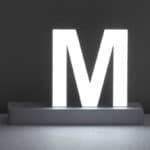 Illuminated Letter M