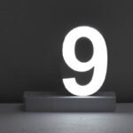 Illuminated Number 9