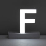 Led Letter F